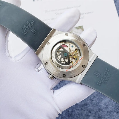 Hublot Grey Green Rubber - Hình 4