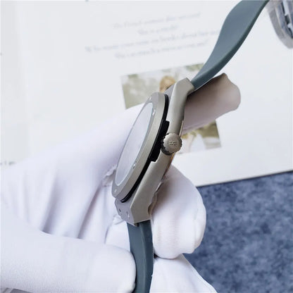 Hublot Grey Green Rubber - Hình 5