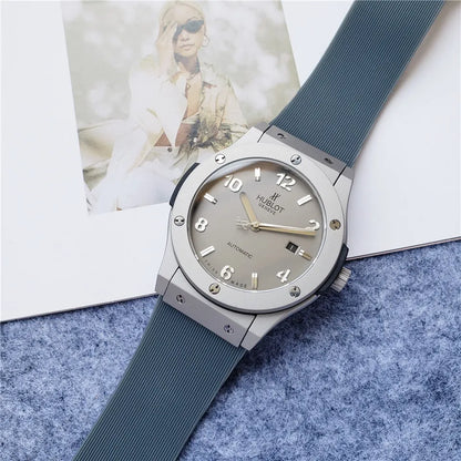 Hublot Grey Green Rubber - Hình 2