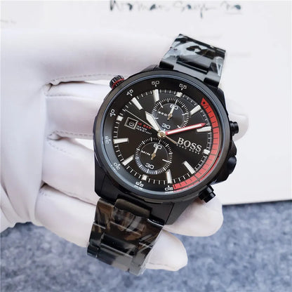 Hugo Boss Black Steel Watch - Hình 4