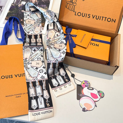 LOUIS VUITTON LV TWILLY 120 CM IN SILK 714392