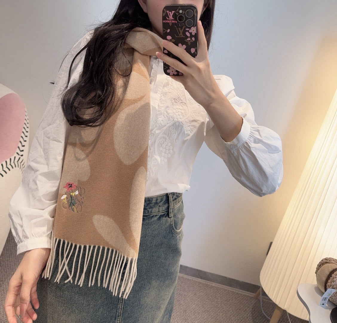 LOEWE 25S SCARF 180 IN CASHMERE 858248
