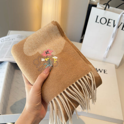 LOEWE 25S SCARF 180 IN CASHMERE 858248