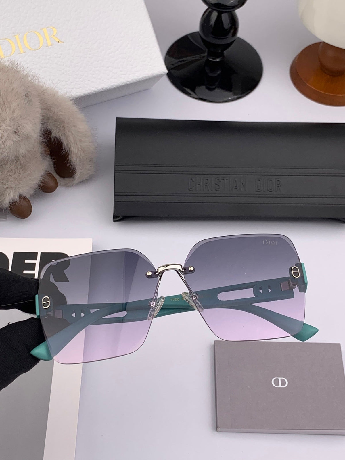 DIOR SIGNATURE SUNGLASSES CD9770 IN ACETATE