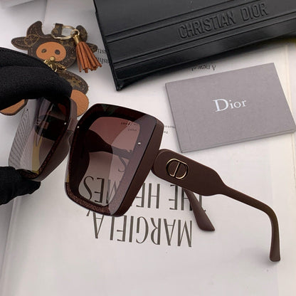 DIOR MONTAIGNE SQUARE SUNGLASSES D6227 IN ACETATE
