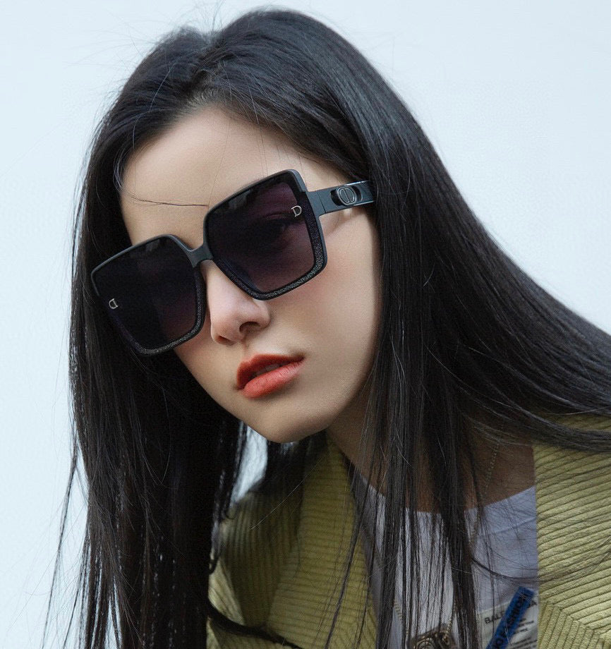 DIOR MONTAIGNE SQUARE SUNGLASSES CD7129 IN ACETATE