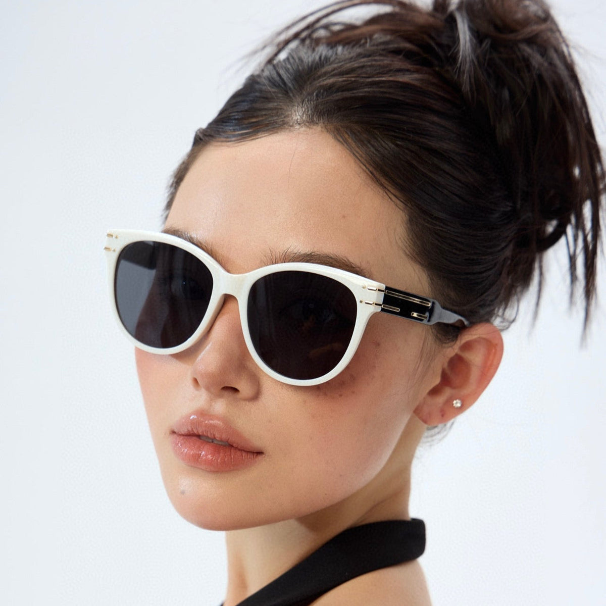 GUCCI ROUND FRAME SUNGLASSES G6752 IN ACETATE