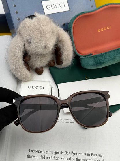 GUCCI SQUARE FRAME SUNGLASSES G77722 IN ACETATE