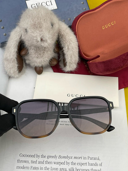GUCCI SQUARE FRAME SUNGLASSES G867 IN ACETATE