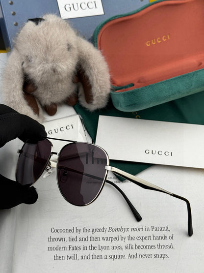 GUCCI AVIATOR FRAME SUNGLASSES G9203 IN METAL