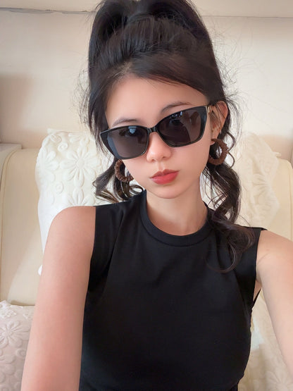 LOUIS VUITTON CAT EYE SUNGLASSES L0552 IN ACETATE