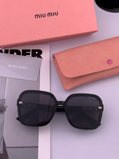 MIU MIU RUNWAY SQUARE SUNGLASSES M7303 IN ACETATE