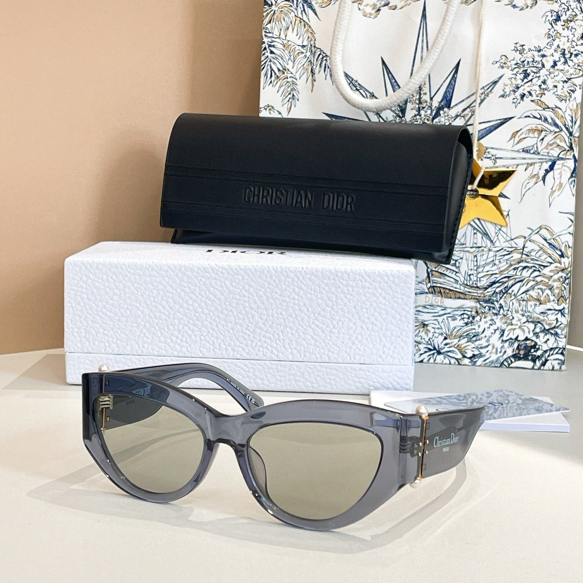 DIOR SIGNATURE SUNGLASSES TRIABLE B1F IN ACETATE
