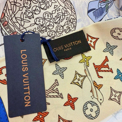 LOUIS VUITTON LV TWILLY 120 CM IN SILK 714368
