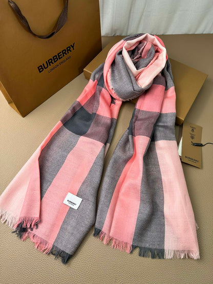 BURBERRY BBR SCARF 200 CM IN CASHMERE 474279