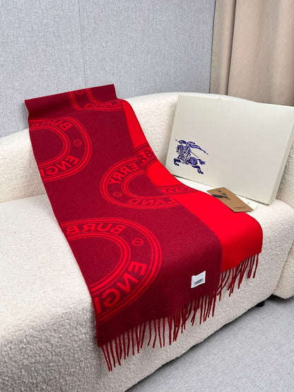 BURBERRY BBR SCARF IN CASHMERE 505316