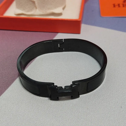 Black Hinge Bangle Premium Quality - Hình 2