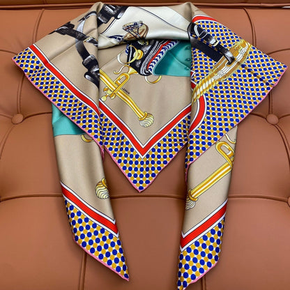 HERMES HERMES 25S SCARF 90 IN SILK 709678