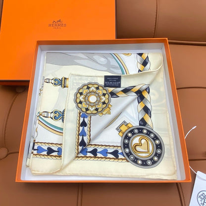 HERMES HERMES 25S SCARF 90 IN SILK 709686