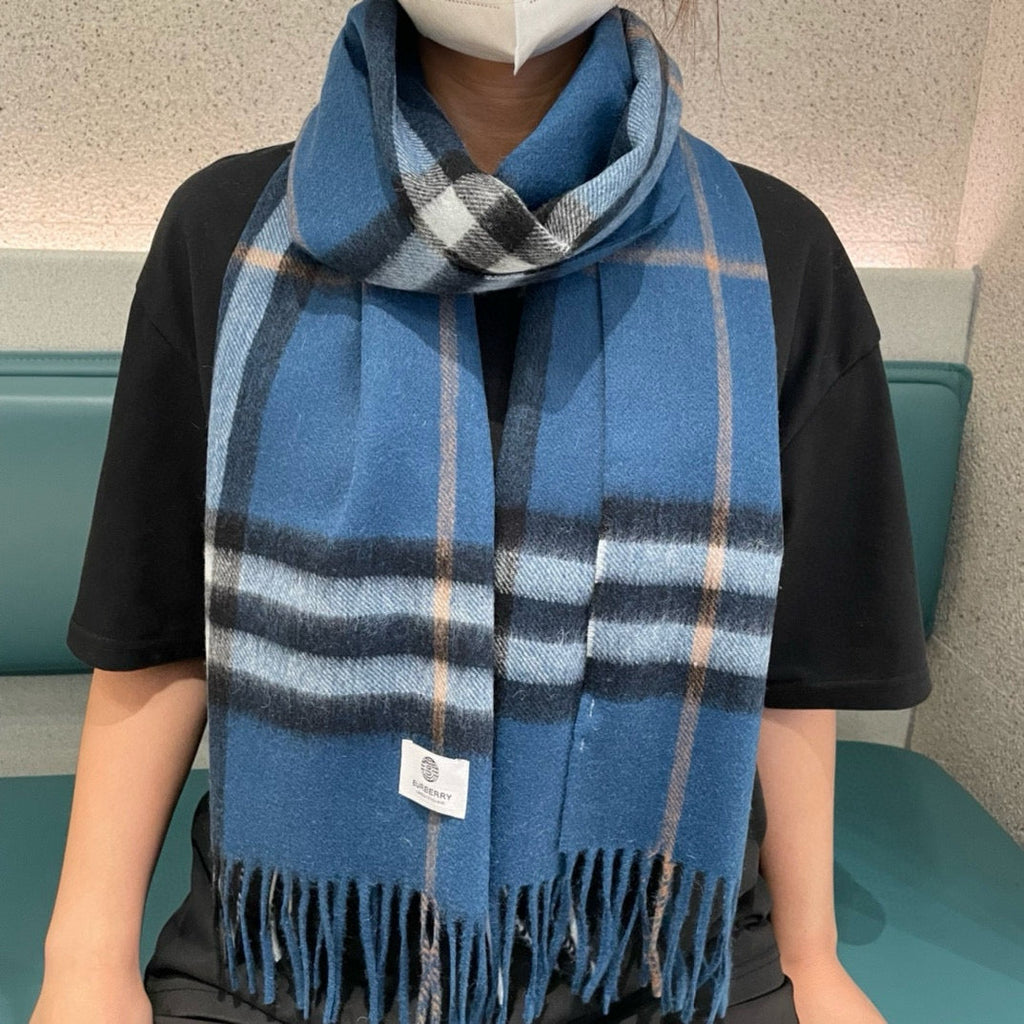 BURBERRY BBR SCARF 180 CM IN CASHMERE 522315