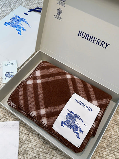 BURBERRY BBR SCARF 182 CM IN CASHMERE 489864