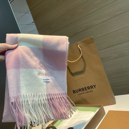 BURBERRY BBR SCARF 168 CM IN CASHMERE 487386