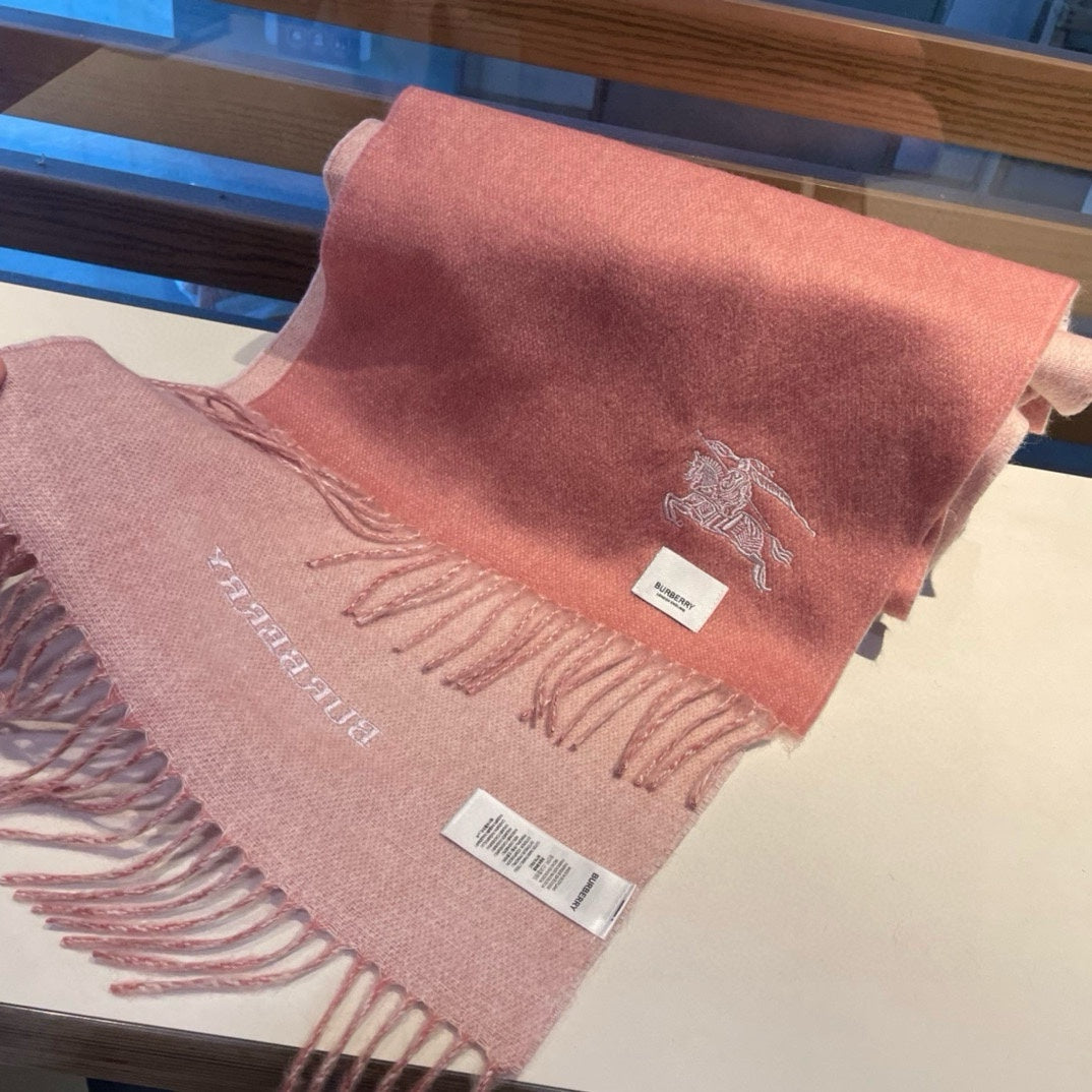 BURBERRY BBR SCARF 180 CM IN CASHMERE 490016