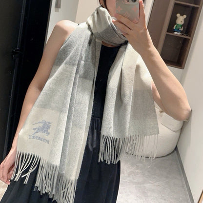BURBERRY BBR SCARF 180 CM IN CASHMERE 494111