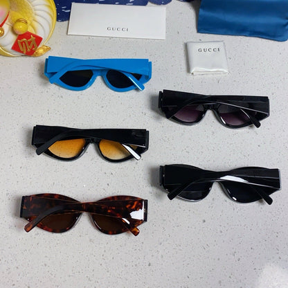 GUCCI CAT EYE FRAME SUNGLASSES 563336 IN ACETATE