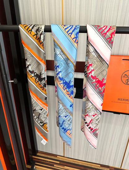 HERMES HERMES 25S SCARF 90 IN SILK 730547