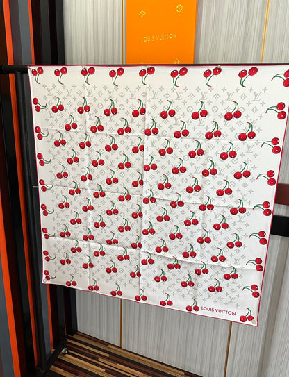 LOUIS VUITTON LV SCARF 90 CM IN SILK 03