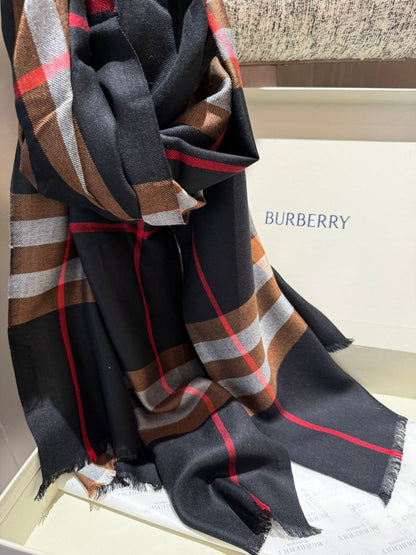 BURBERRY SCARF 200 CM IN COLORFUL CASHMERE 408861