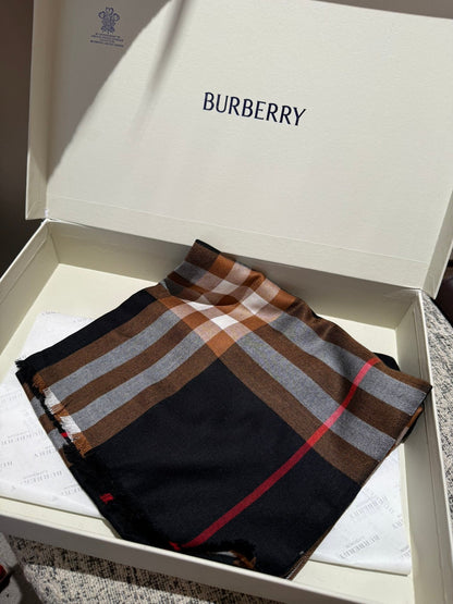 BURBERRY SCARF 200 CM IN COLORFUL CASHMERE 408861