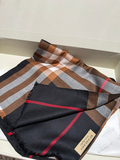 BURBERRY SCARF 200 CM IN COLORFUL CASHMERE 408861