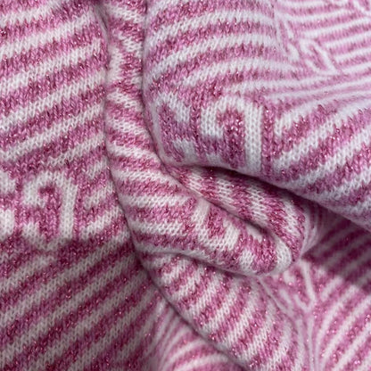GUCCI SCARF 195 CM IN LIGHT PINK WOOL 401497