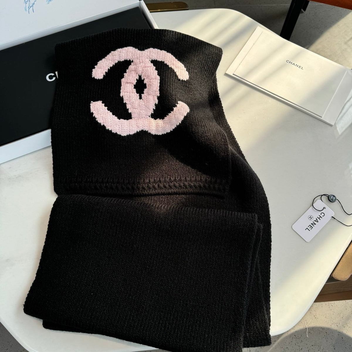 CHANEL 25S SCARF 170 CM IN CASHMERE 943791