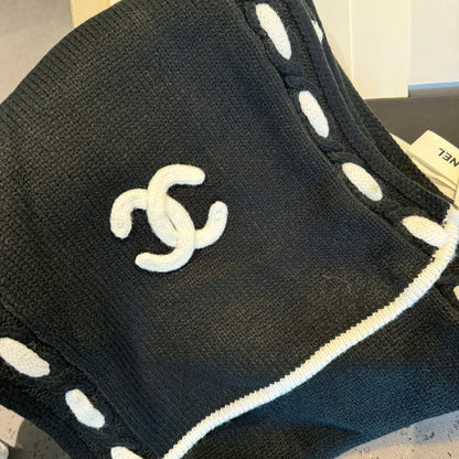 CHANEL 25S SCARF 170 IN CASHMERE 932154