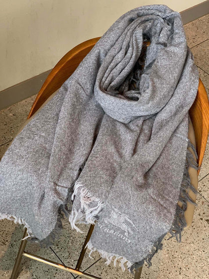 BURBERRY BBR SCARF 220 CM IN CASHMERE 488265