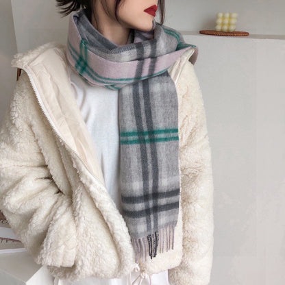 BURBERRY BBR SCARF 190 CM IN CASHMERE 490769