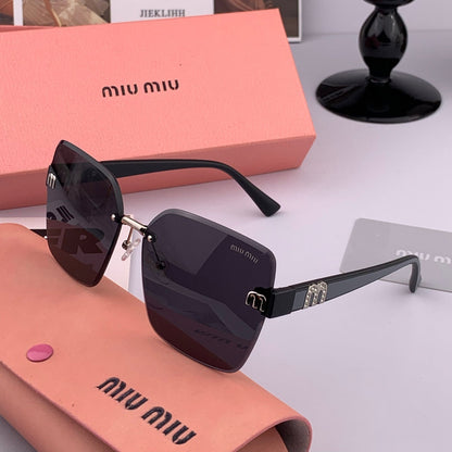 MIU MIU RUNWAY SQUARE SUNGLASSES M7550 IN ACETATE