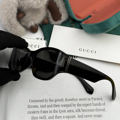 GUCCI GEOMETRIC FRAME SUNGLASSES G0317 IN ACETATE