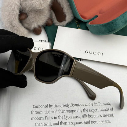 GUCCI GEOMETRIC FRAME SUNGLASSES G0317 IN ACETATE