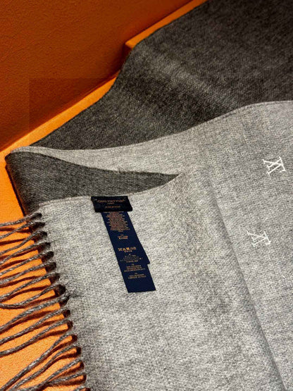 LOUIS VUITTON LV SCARF 180 CM IN CASHMERE 730576