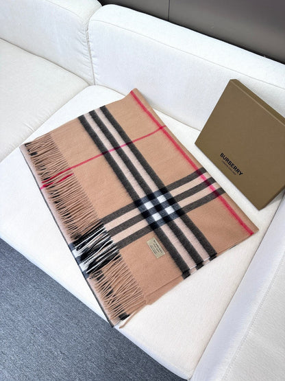 BURBERRY BBR SCARF 200 CM IN CASHMERE 481238