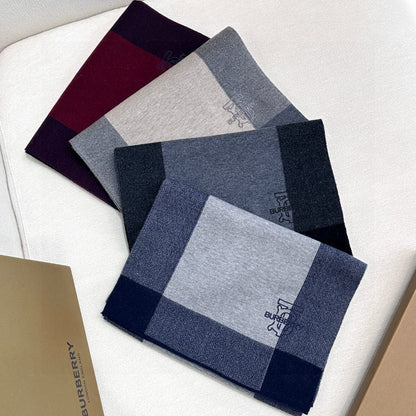 BURBERRY BBR SCARF 180 CM IN CASHMERE 697637