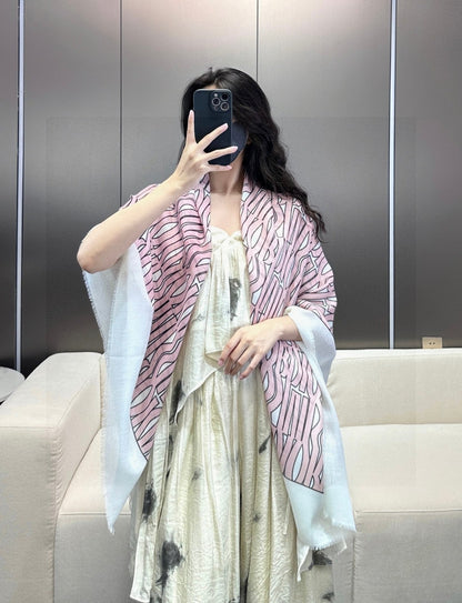 DIOR SCARF 180 CM IN SILK 654445