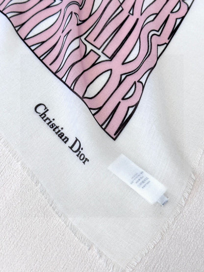 DIOR SCARF 180 CM IN SILK 654445