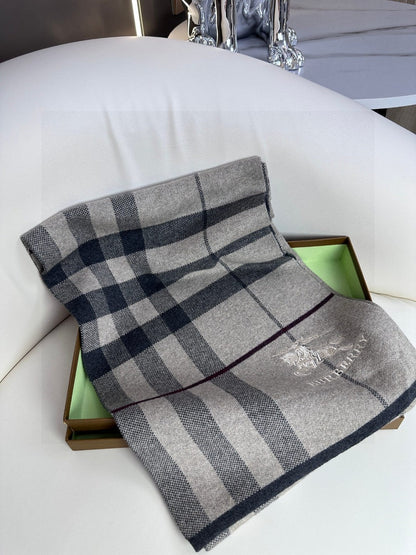 BURBERRY BBR SCARF 180 CM IN CASHMERE 730657