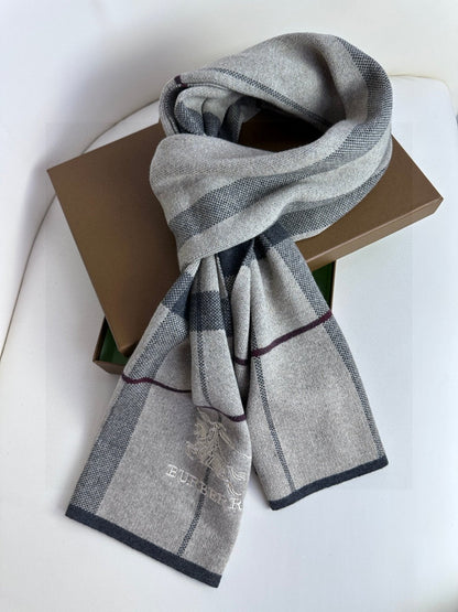 BURBERRY BBR SCARF 180 CM IN CASHMERE 730657