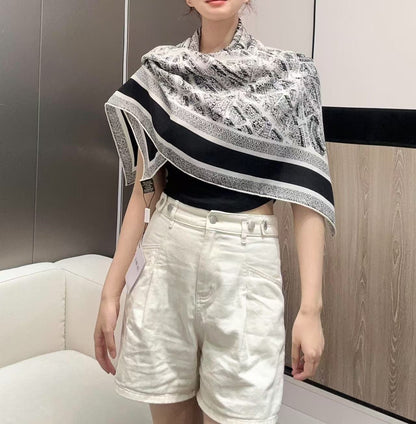 DIOR SCARF 110 CM IN SILK 730652